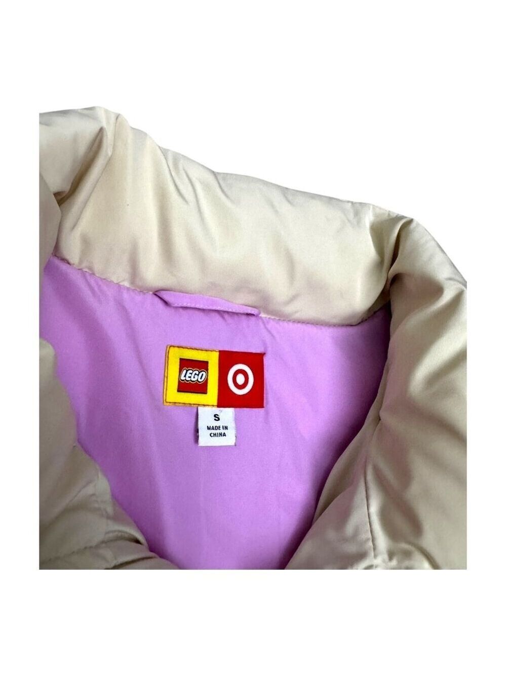 LEGO Deconstructed Winter Puffer Parka Insulated Vest & Coat Womens Small - Picture 4 of 8